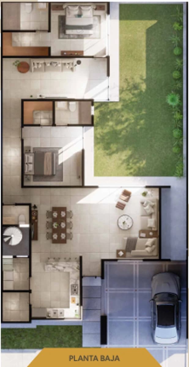 Casa en venta en Los Viñedos, Torreón · Modelo Blanc — foto 3