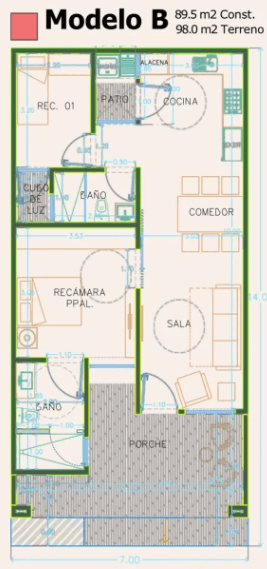 Casa en venta en Sereno, Torreón · Modelo A y B — foto 9